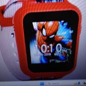 Kids' Spider-Man Interactive Smart Watch Color-Multi Size L SPD4588KL $49.99